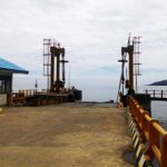 Kondisi jalan masuk untuk kapal bersandar